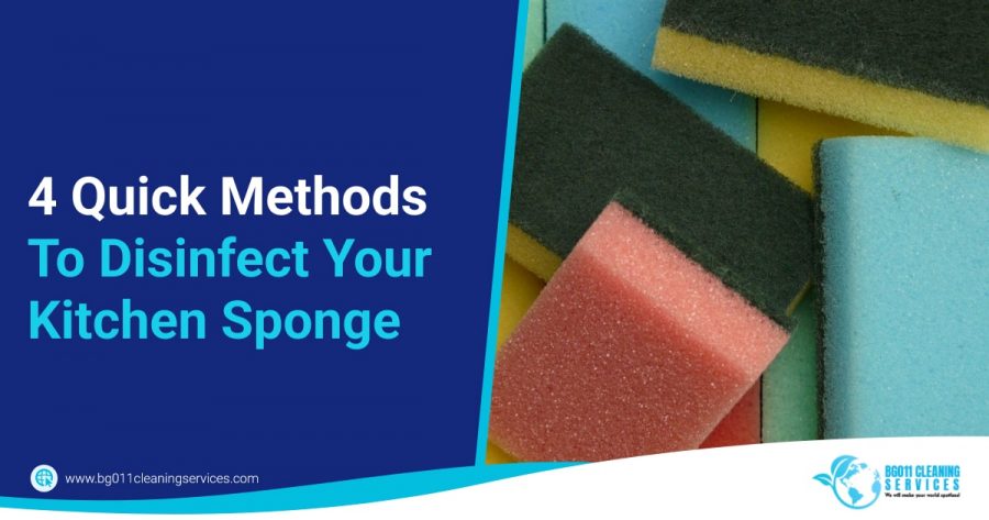 4 Quick Methods To Disinfect Your Kitchen Sponge